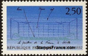 Timbre France Yvert 2736