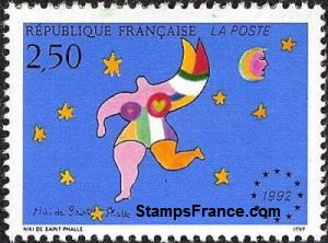 Timbre France Yvert 2776