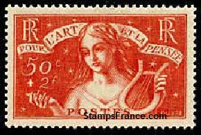 Timbre France Yvert 308 - France Scott B43 - Click Image to Close