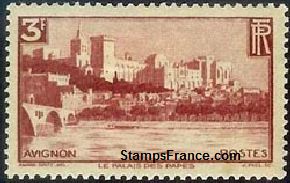 Timbre France Yvert 391 - France Scott 344