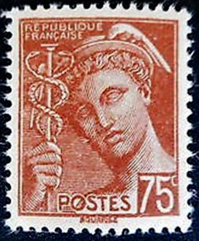 Timbre France Yvert 416A - France Scott 369