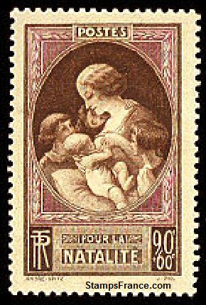 Timbre France Yvert 441 - France Scott B91