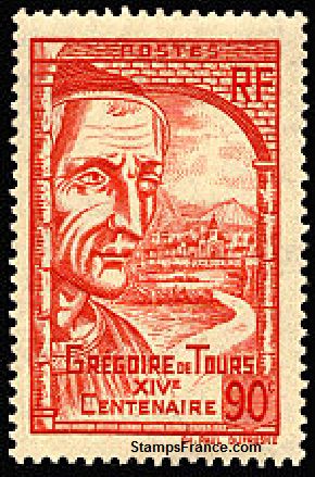 Timbre France Yvert 442 - France Scott 389