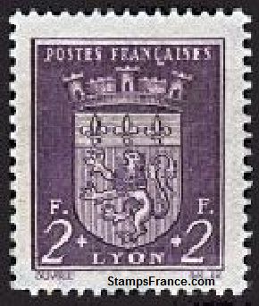 Timbre France Yvert 533 - France Scott B124