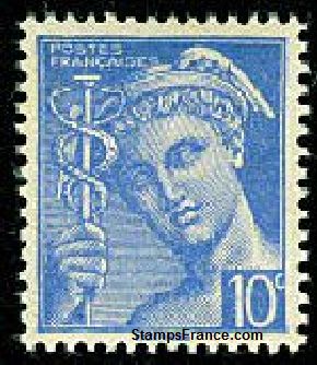 Timbre France Yvert 546 - France Scott 455