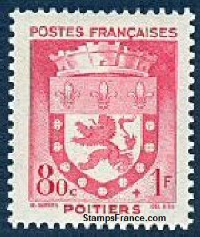 Timbre France Yvert 555 - France Scott B137