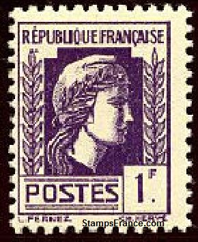 Timbre France Yvert 637 - France Scott 484 - Click Image to Close