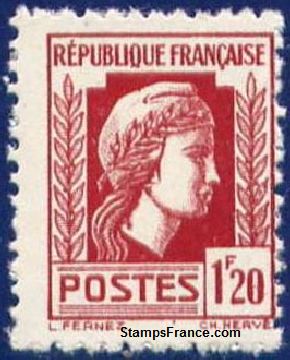 Timbre France Yvert 638 - France Scott 485