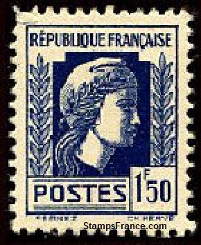 Timbre France Yvert 639 - France Scott 486