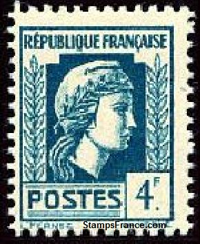 Timbre France Yvert 643 - France Scott 490