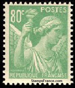 Timbre France Yvert 649 - France Scott 376