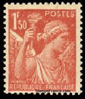 Timbre France Yvert 652 - France Scott 383