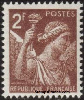 Timbre France Yvert 653 - France Scott 384