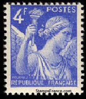 Timbre France Yvert 656 - France Scott 387