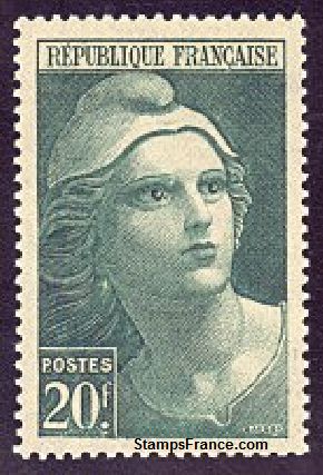 Timbre France Yvert 730 - France Scott 553