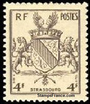 Timbre France Yvert 735 - France Scott 558