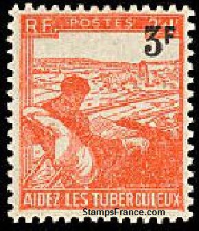 Timbre France Yvert 750 - France Scott