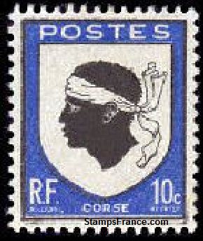 Timbre France Yvert 755 - France Scott 562