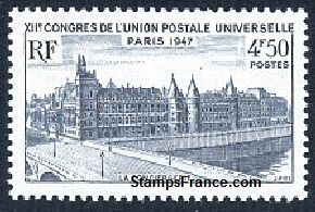 Timbre France Yvert 781 - France Scott 582