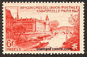 Timbre France Yvert 782 - France Scott 583