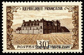 Timbre France Yvert 913 - France Scott