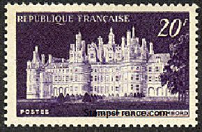 Timbre France Yvert 924 - France Scott