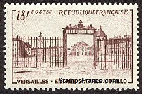 Timbre France Yvert 939 - France Scott