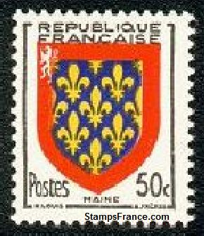 Timbre France Yvert 999 - France Scott